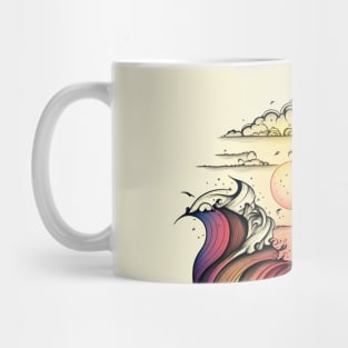 Lighthouse Colorful Art Creation V3 Mug